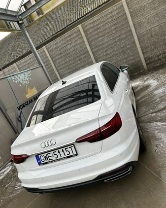 Audi A4 cena 142000 przebieg: 28000, rok produkcji 2021 z Wejherowo małe 92